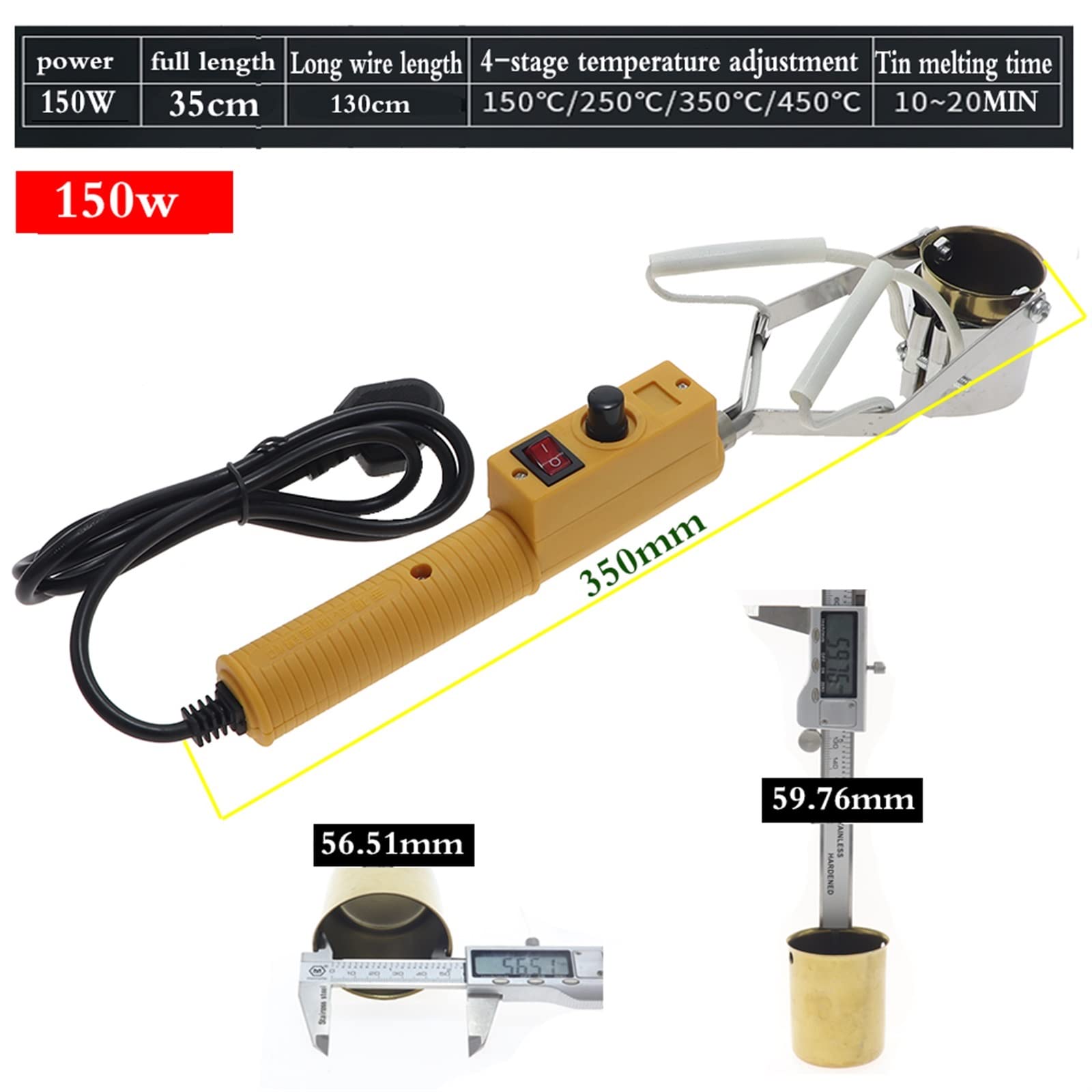 Voltage Induction Heater Portable constant temperature tin melting furnace  tin plate tin furnace 250W 380W metal melting furnaces, small melting  furnace Enhances Workplace Safety (Color : 250W) : Amazon.co.uk: DIY u0026 Tools