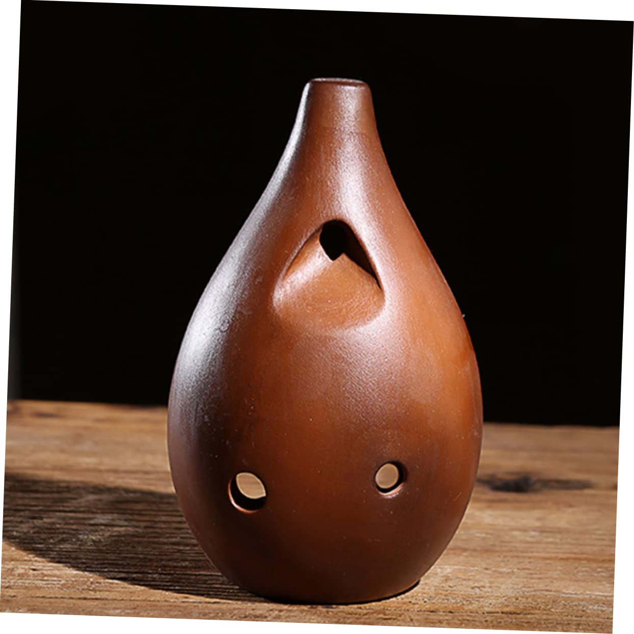 Ocarina Xun in Ceramica, Strumento Musicale Antico a 10 Fori, Accordatura Professionale, Suono Profondo, per Principianti e Artisti Stili multipli