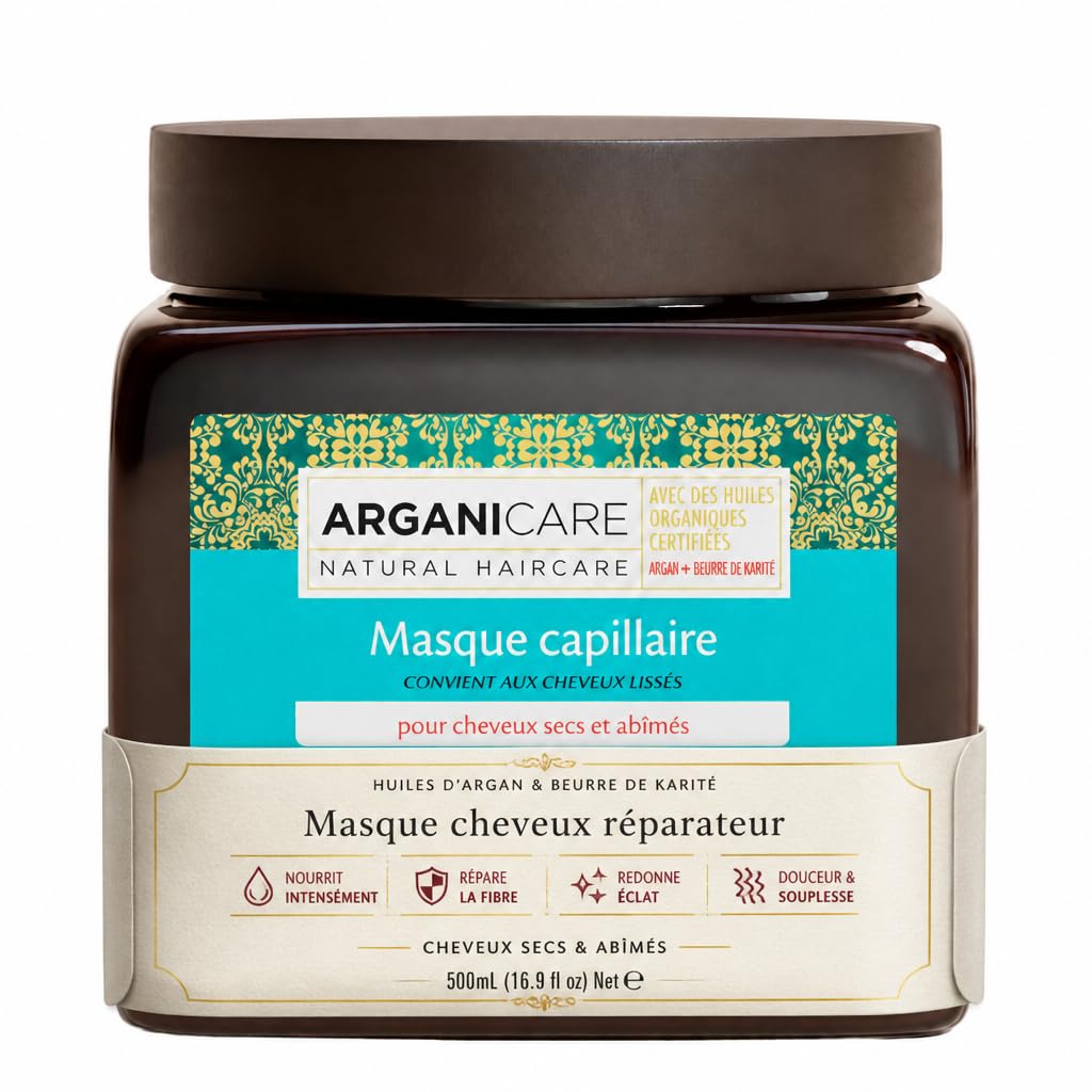 ARGANICARE Mascarilla Capilar For Dry & Damaged Hair 500 ml
