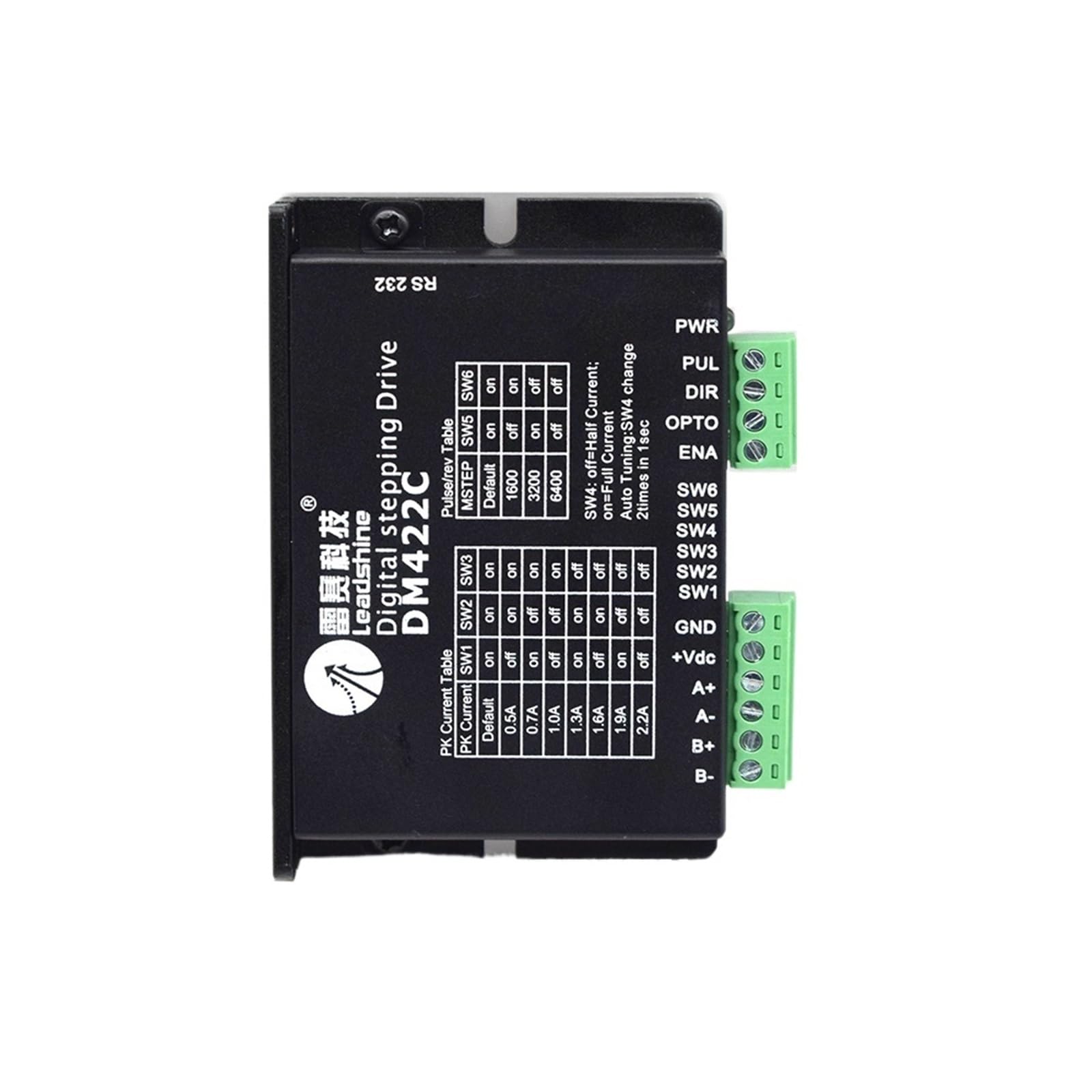 EKFBQBGW Stepper Driver DM422C Digital Stepper electronic starter Driver 24-40VDC 2.2A