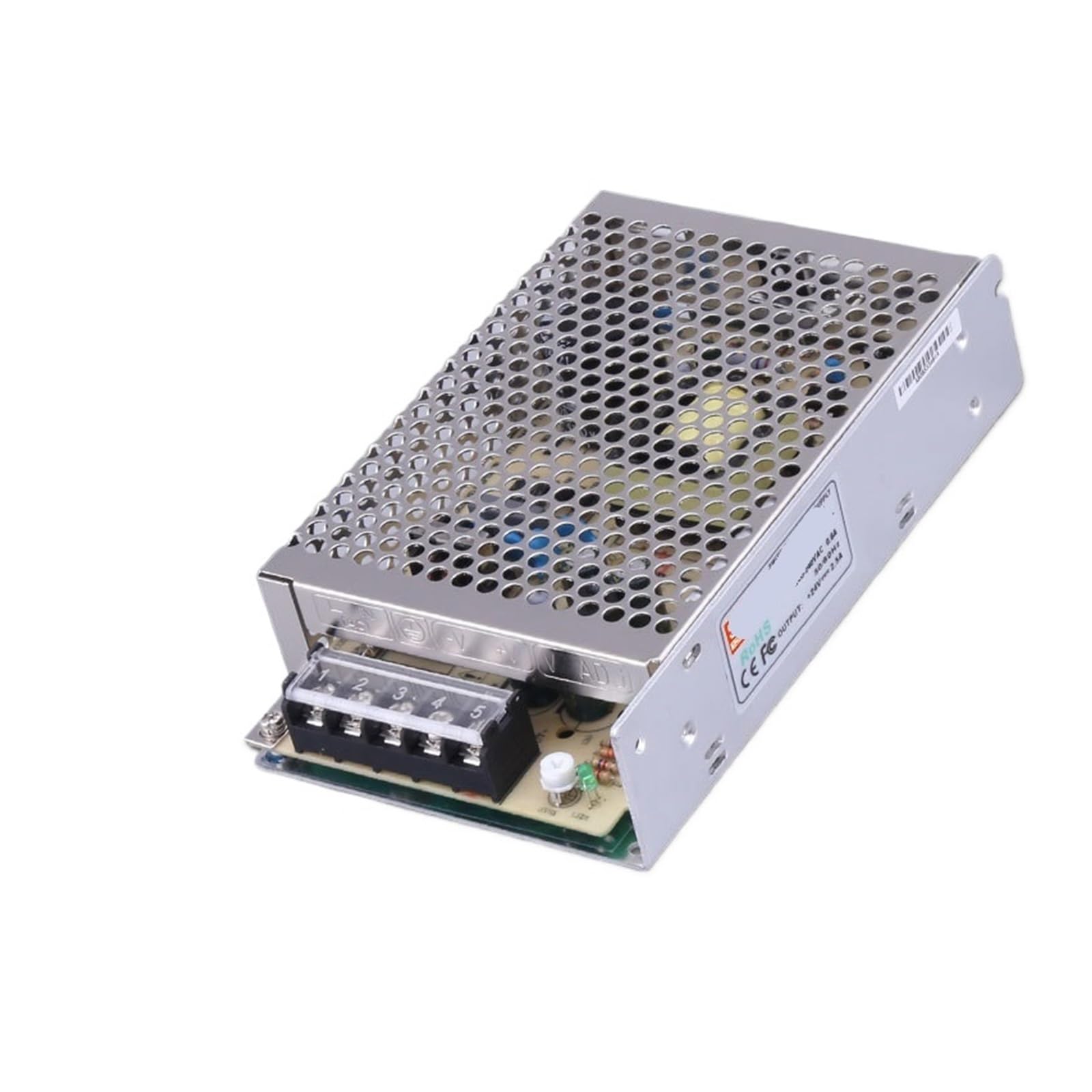 PWANUIGTE Switching Power Supply S-60W-24V2.5A12V5V36V DC Regulated Industrial Monitoring LED(S-60-36)