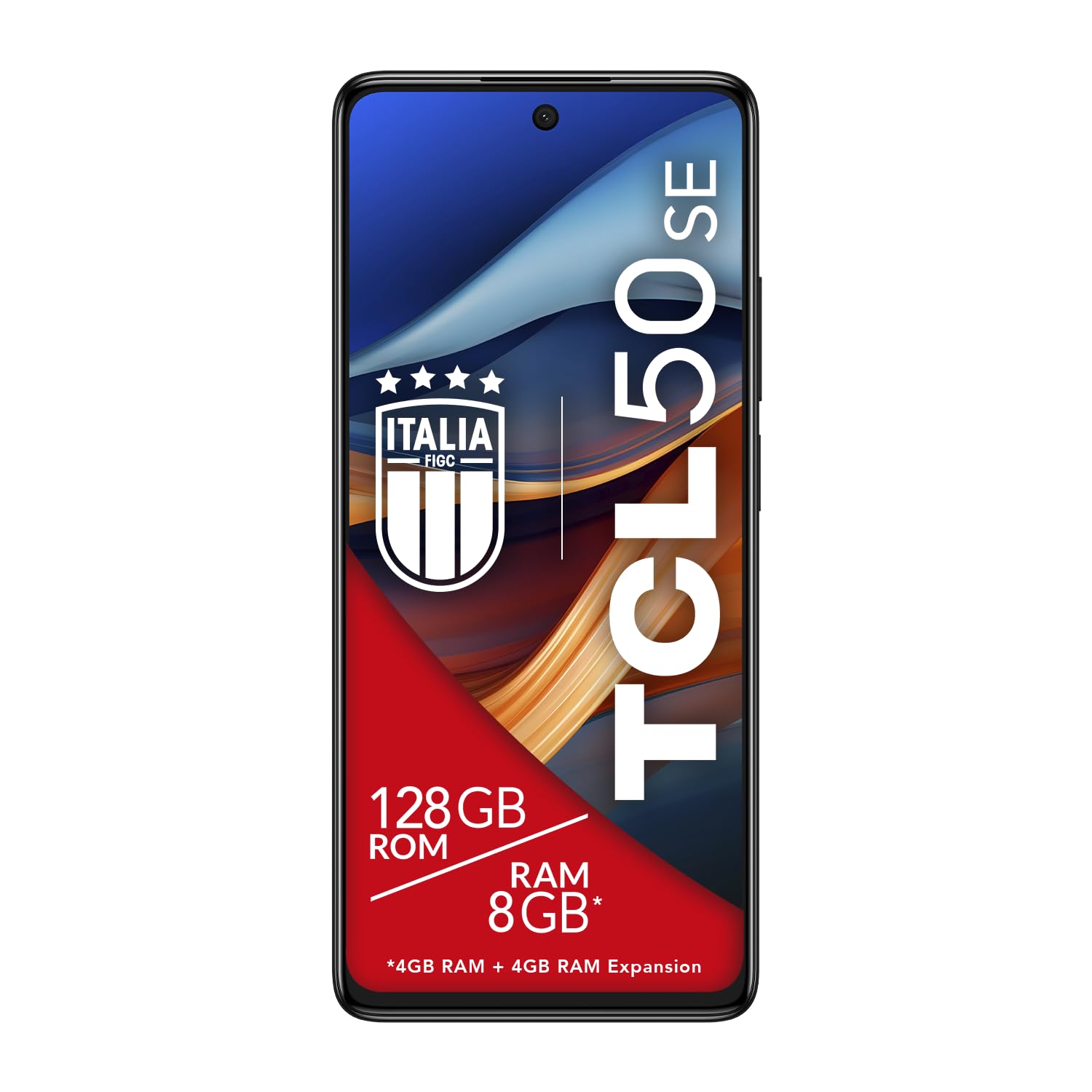 TCL 50SE Smartphone 4G Display 6.78" FHD+ 90 Hz, 128GB, 8GB RAM (4GB+4GB RAM Expansion), 50 Mpx Hybrid camera, Android 14, Batteria 5010 mAh fast charging, Dual Sim, Grigio (Grey)