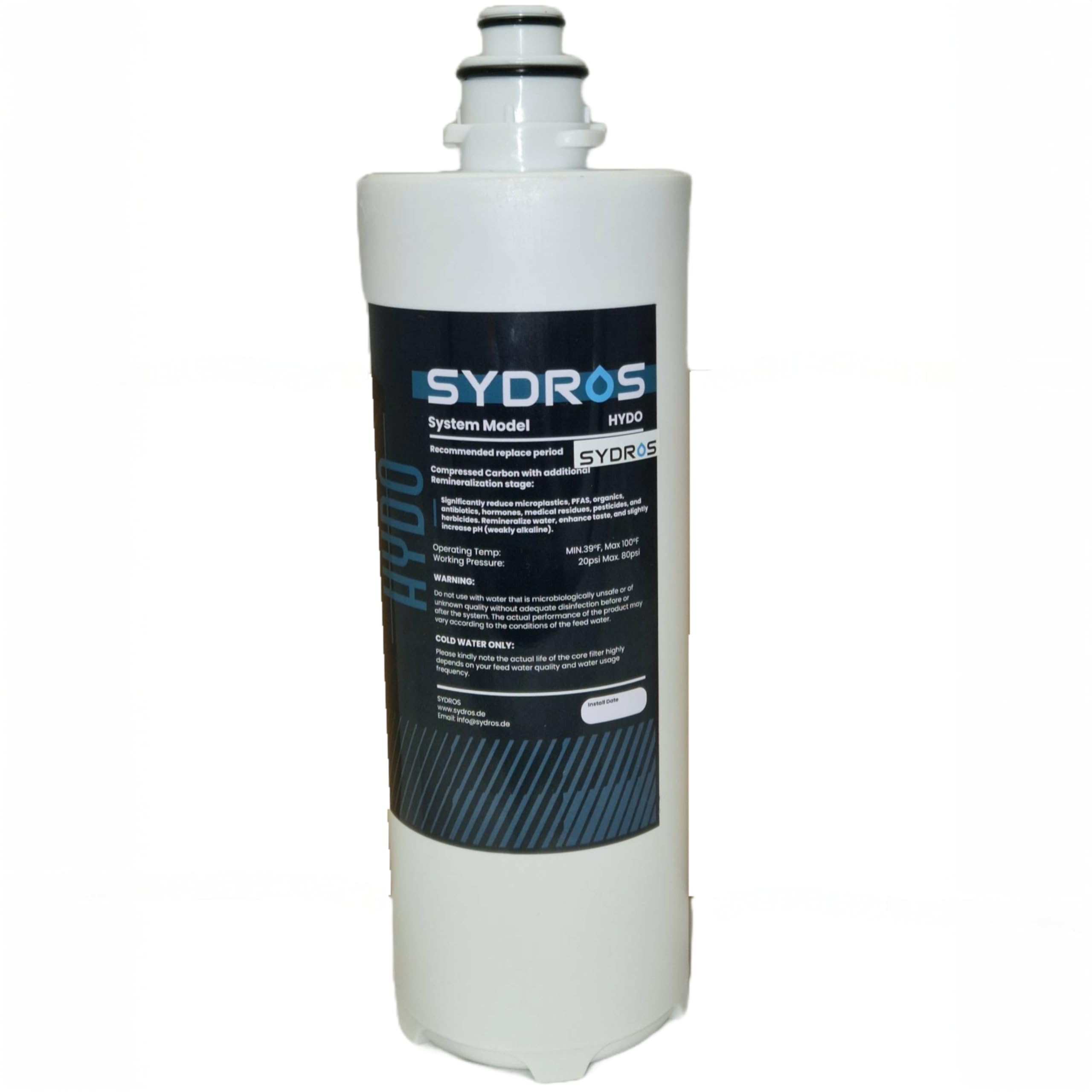 SYDROS HYDO Ersatzfilter - 3-Stufen-Filter mit Remineralisierung