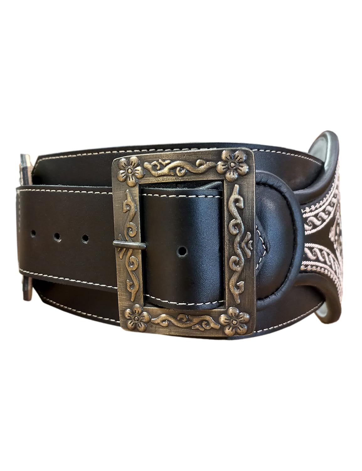 Leder Ranzen, Trachtengürtel, Kitz