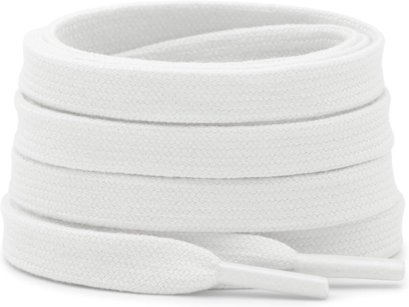 DELELE 2 Pair Flat Shoe laces 5/16" Wide Shoelaces for Athletic Running Sneakers Shoes Boot Strings