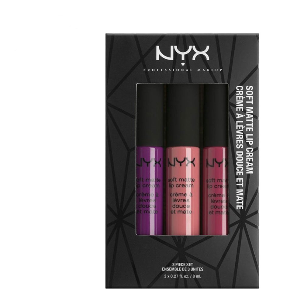 NYX Soft Matte Lip Cream 3 pc. Set(Seoul, Milan & Prague