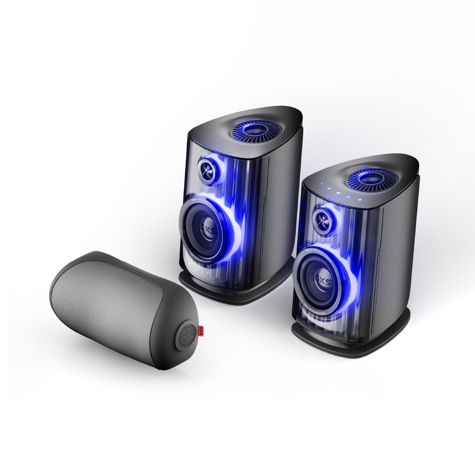 Amazon.co.jp: OXS Thunder Duo X ブックシェルフゲームスピーカー+