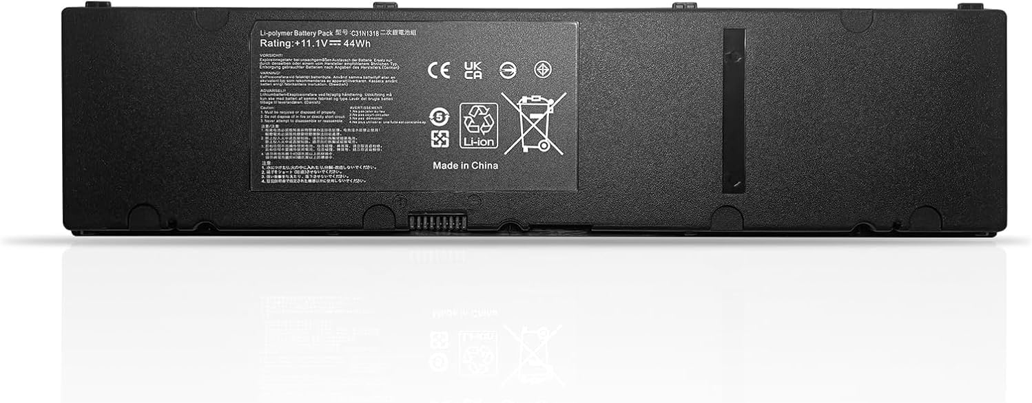 C31N1318 Laptop Battery Replacement for Asus Pro Essential PU301 PU301LA PU301LA-RO064G Series(11.1V 44Wh)