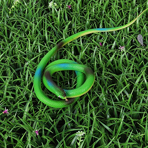 LUOEM 1.1m Gomma Morbida Serpente Falso Burro