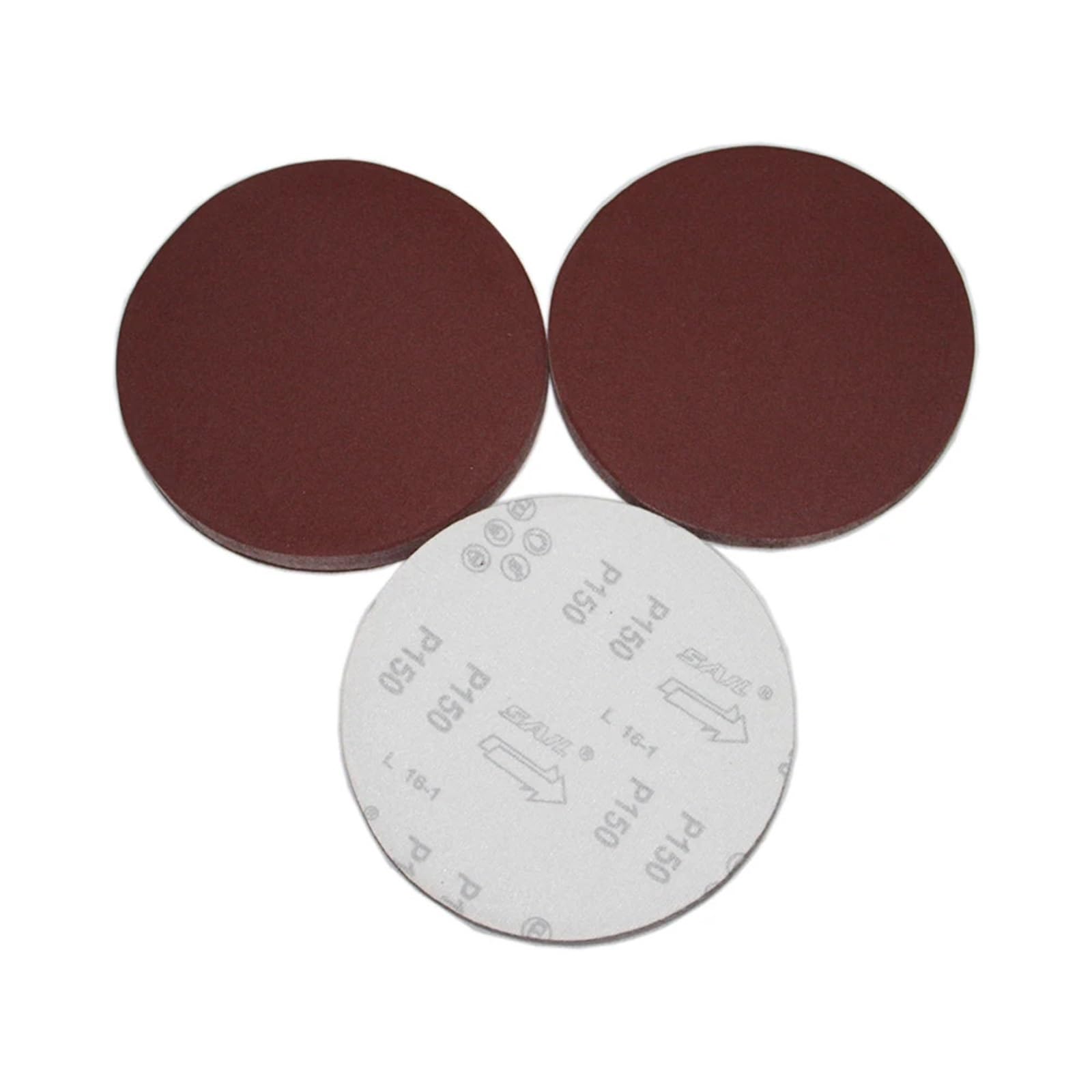 Dischi Abrasivi 20 pz/50 pz/100 pz 5 pollici Floccaggio Disco Carta Vetrata 125mm Copriletto Indietro Flangiatura Rettifica autoadesivi(50pcs,400)