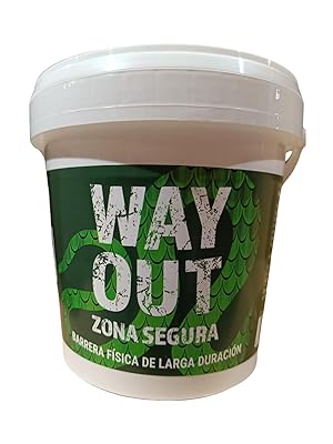 Repelente de Serpientes y Reptiles Barrera Física Larga Duración