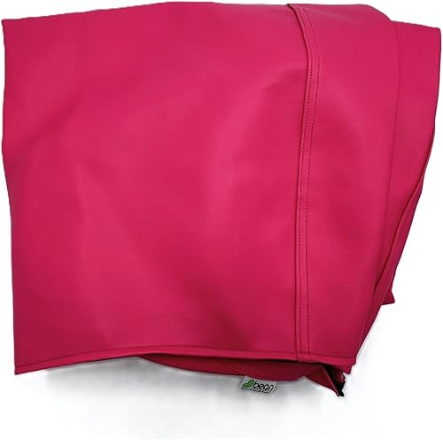 Miniatura 31 de Bean Products Puf grande de vinilo impermeable de grado marino | Relleno con cuentas de poliestireno y espuma CertiPUR | Fabricado en Estados Unidos