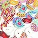 Mahaohao 100Pcs Mixed Random Bird Shape 2 Holes Wood Wooden Painting Buttons for Sewing Crafting …