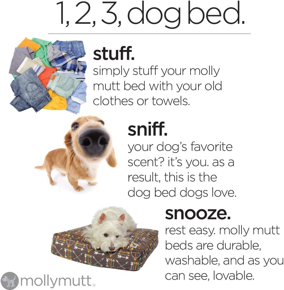 review Molly Mutt Indoor/Outdoor Dog Duvet Cover - Gorgeous Beasts - Measures 27