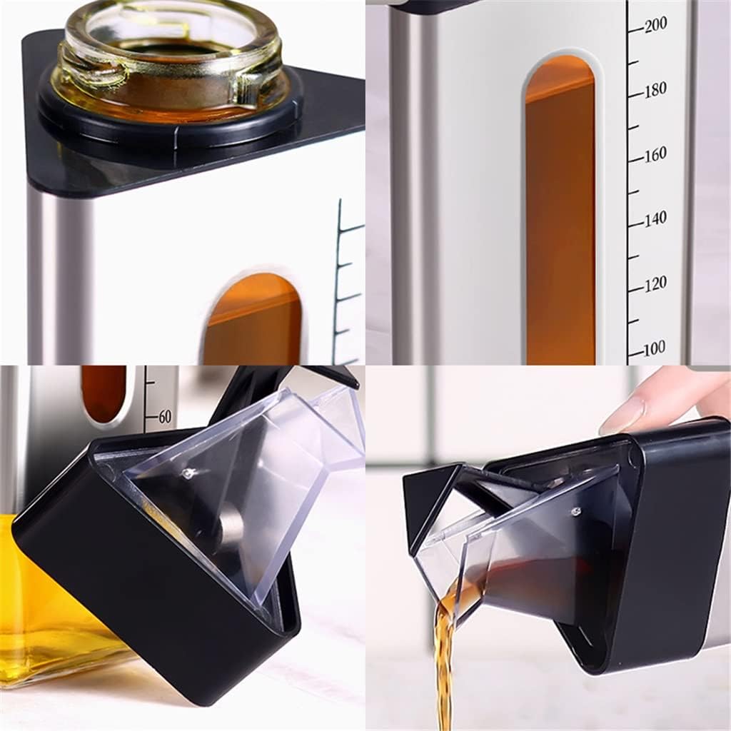 Oil Bottle Sealed Sauce Vinegar Seasoning Pot Jar Practical Condiments Storage Kitchen Tool