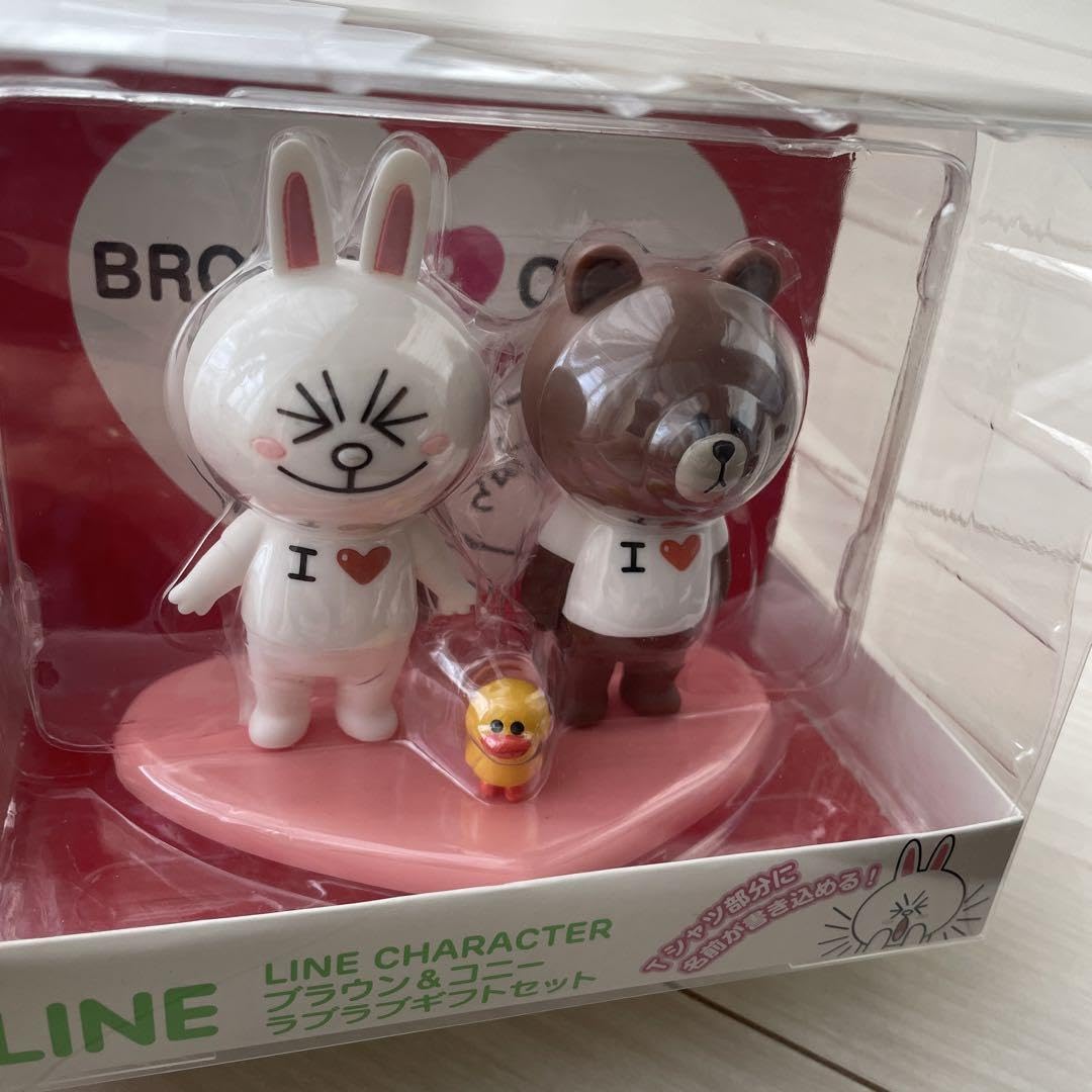 Amazon.co.jp: LINE FRIENDS ブラウン コニー ラブラブギフトセット