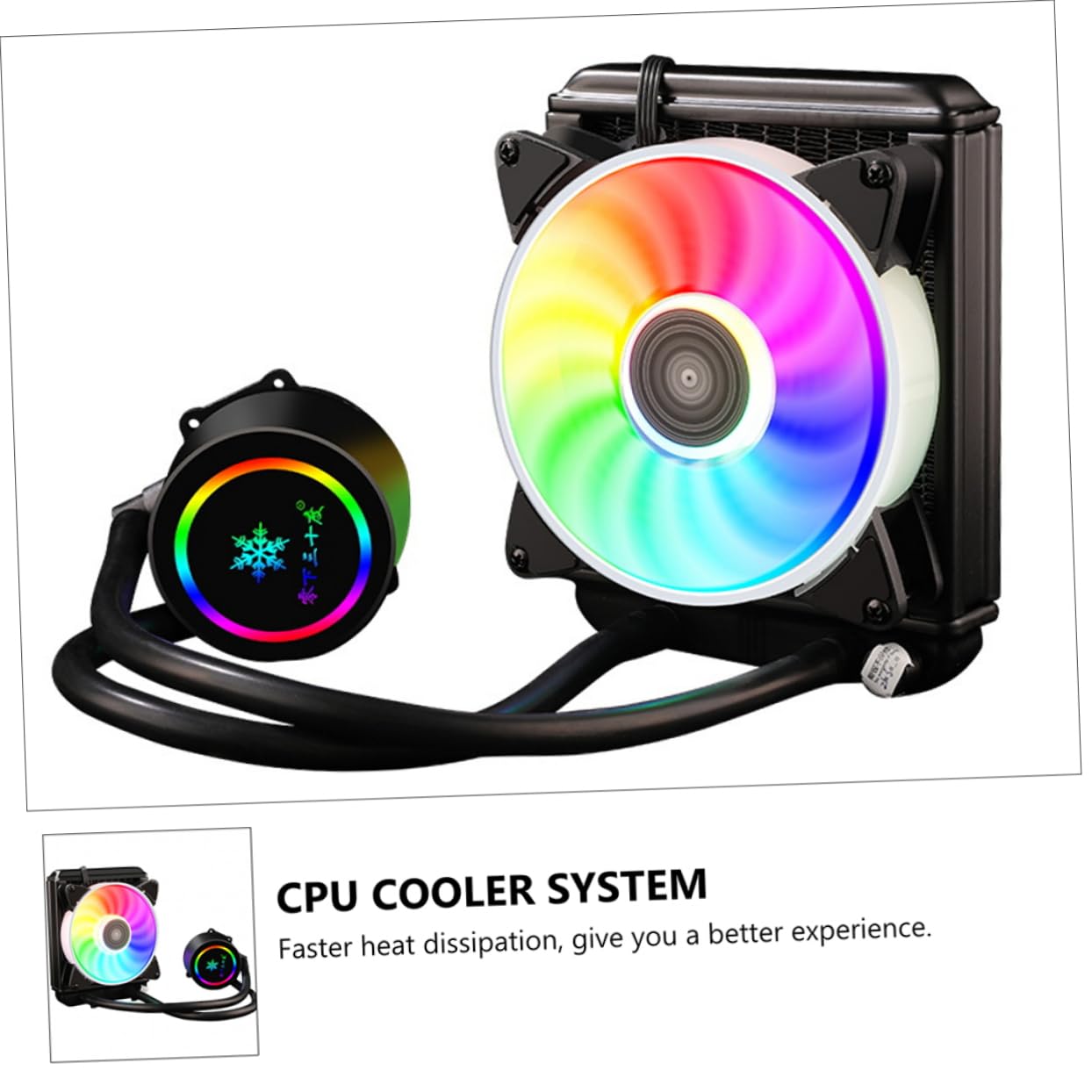 Radiatore Cpu Leggero E Compatto Accessorio Per Computer Raffreddamento Pc Ventola