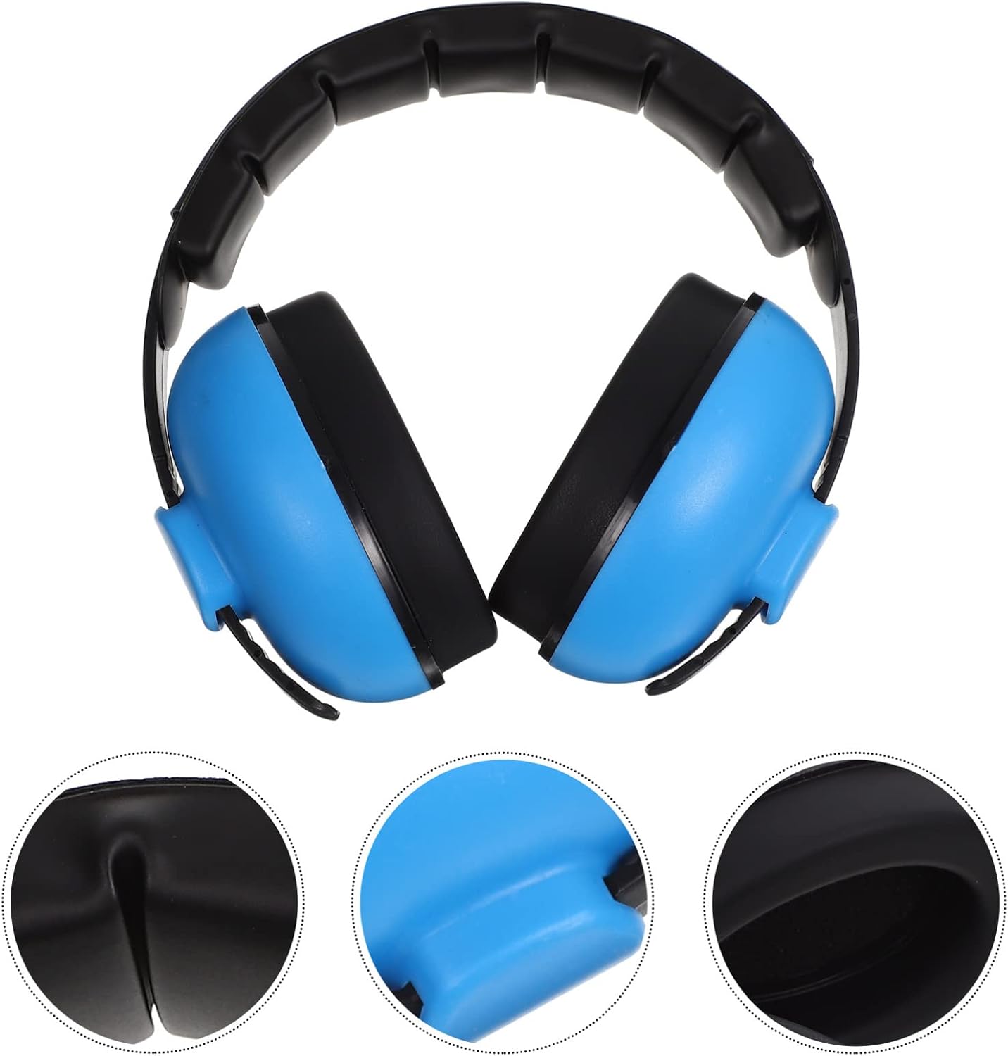 BESPORTBLE Earmuffs for Noise Reduction Comfortable Hearing Protection for Years for Sleeping Compact Design for Go Use