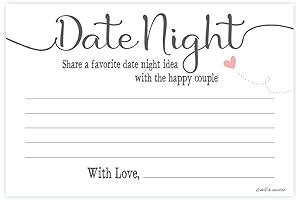 Sweet Heart Date Night Cards (50 Count), Relationship Building Games & Conversation Starters for Couples