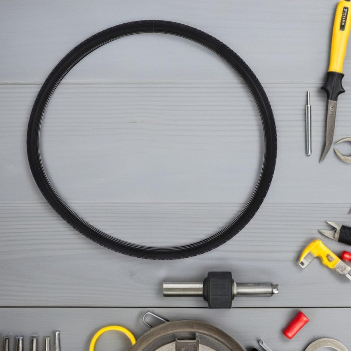 Operitacx Rollstuhl Ersatzreifen PU Schaum Vollgummi Elastisch Schwarz 24 X 1 3/8 Zoll für Manuelle und Elektrische Rollstühle Wartungsfrei