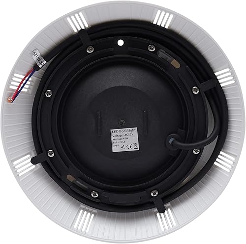 Miniatura 4 de AC12V RGB - Luz LED sumergible para piscina, luz de spa, 7 colores cambiantes, luz subacuática para piscinas enterradas, acuarios caseros, fuentes y