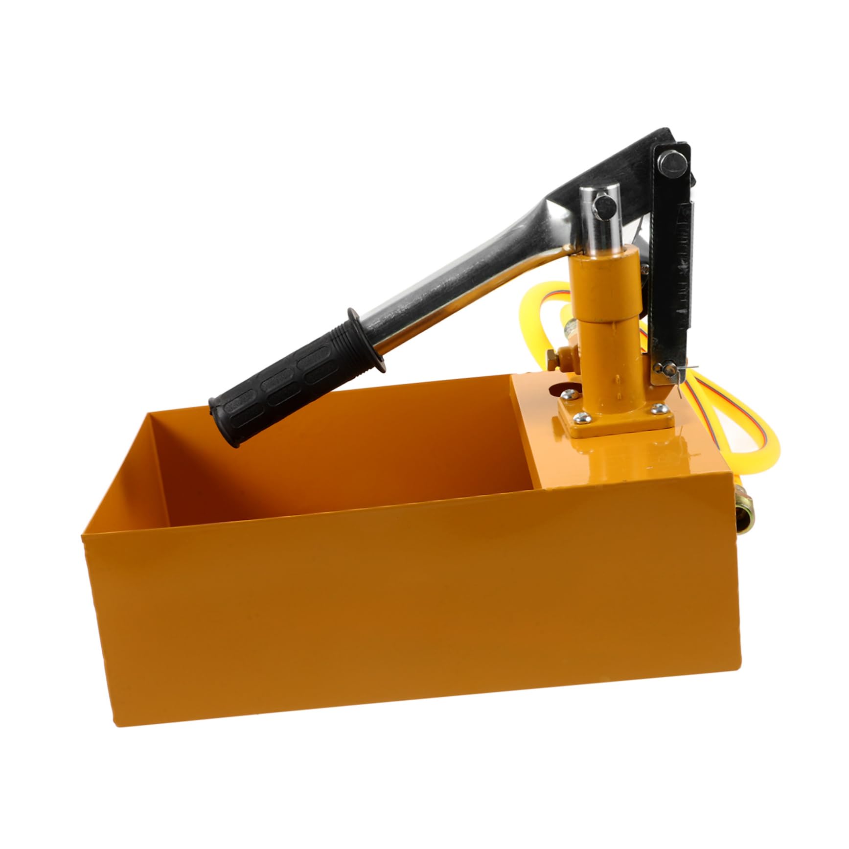 KICHOUSE 25Kg Hydraulic Pressure Test Pump with Gauge Manual Hydrostatic Pressure Tester for Pipeline Testing Construction Projects Portable Design for Accurate Results