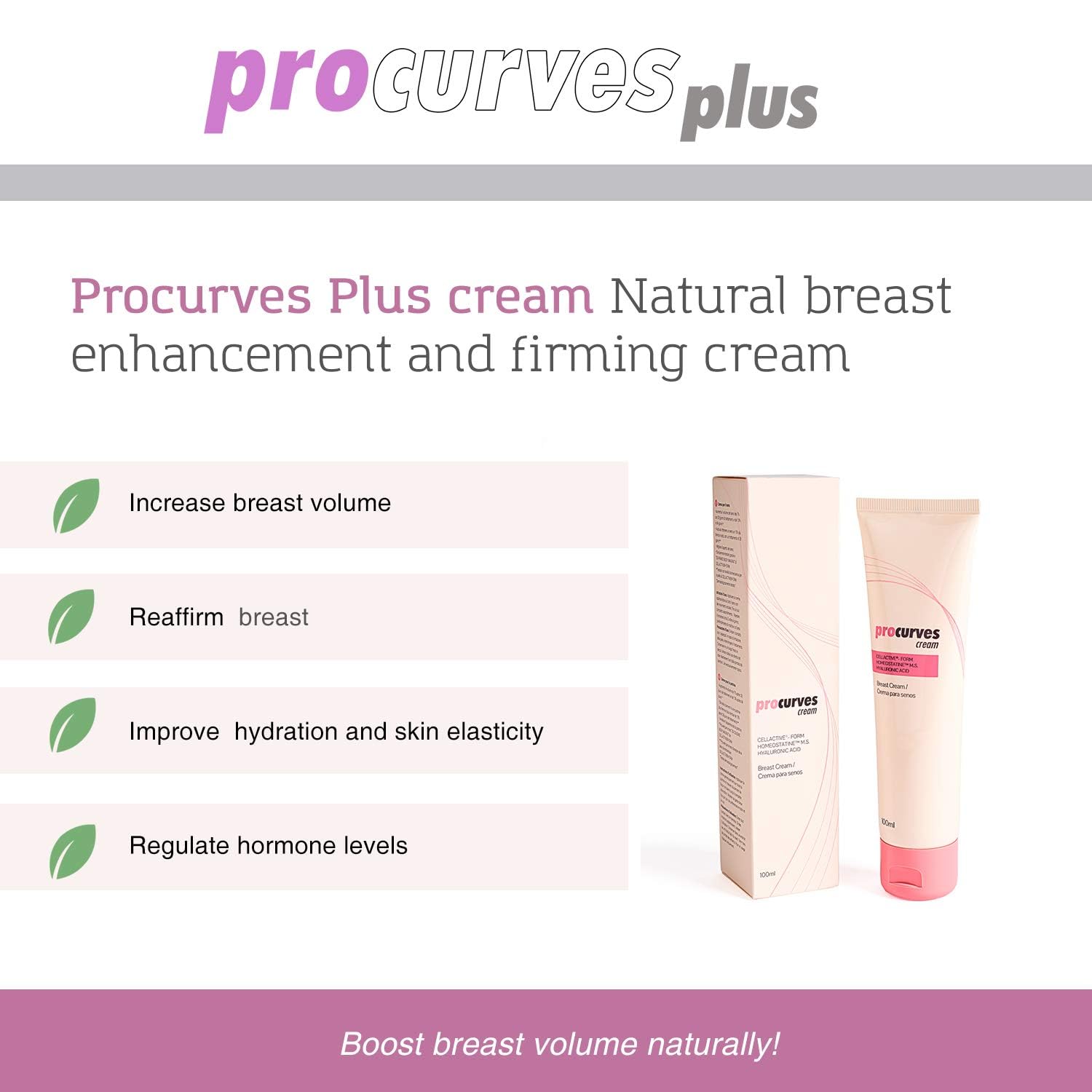 Capsules et Crème pour Augmenter les Seins