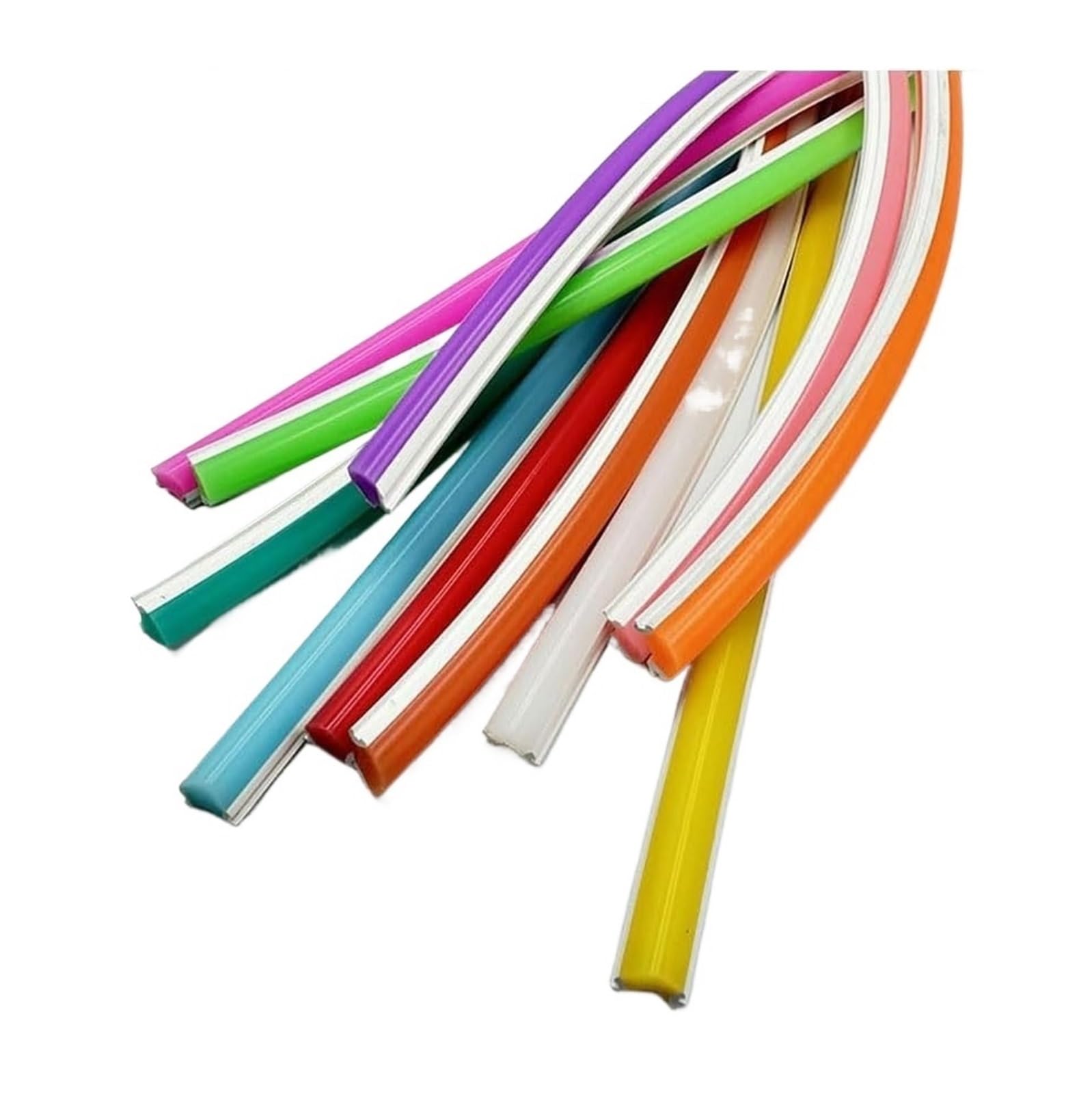CYJAZNHH Neon Diffuser 6mm Multicolor Multiple Sizes 120 Degree View for DIY Signs(Grün,10meters)