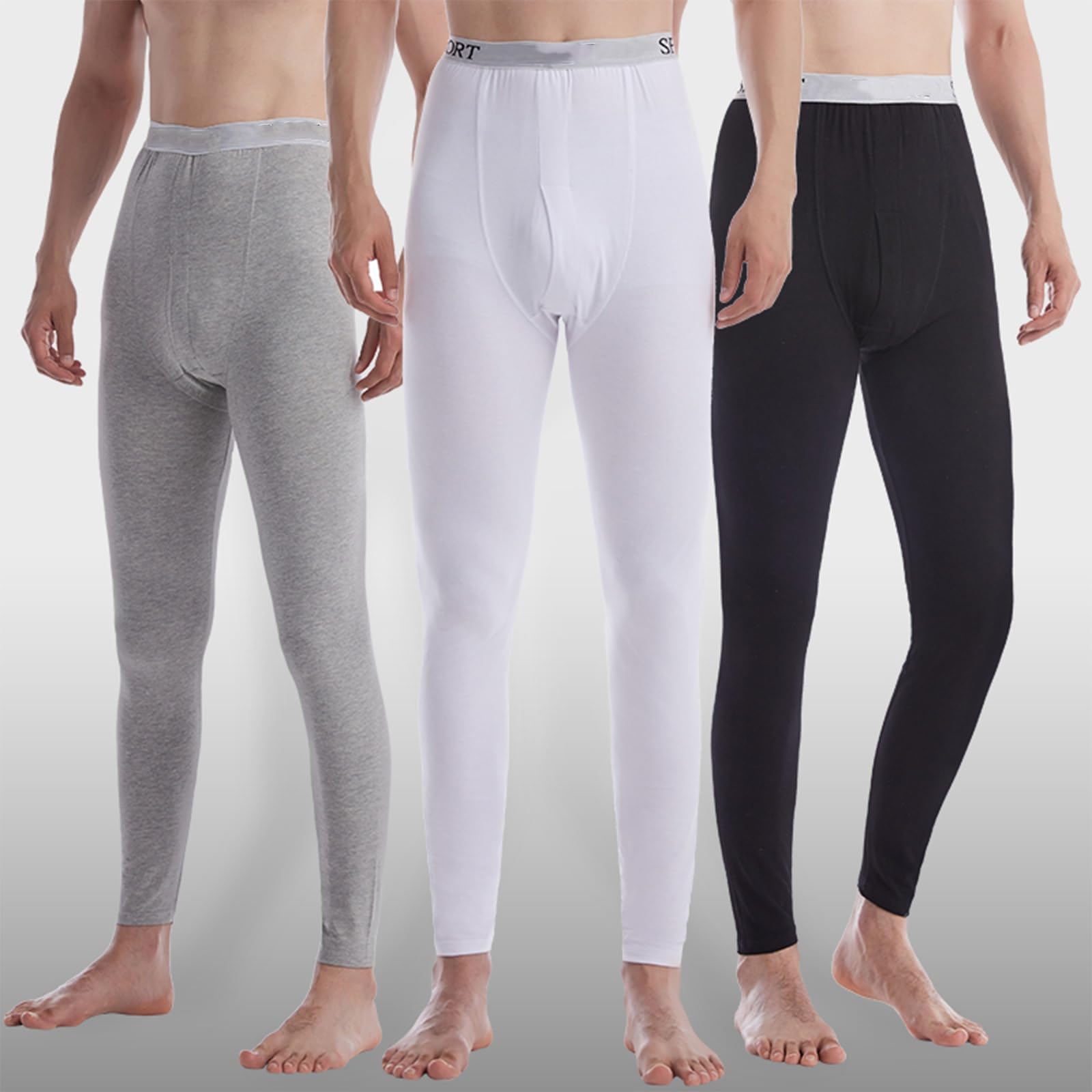 Paquete De 2 Pantalones Térmicos Para Niños Pantalones Largos