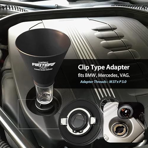 Miniatura 4 de FIRSTINFO F3553VW - Juego de embudo de aceite para Volkswagen, herramienta de llenado de aceite sin derrames, fácil de usar