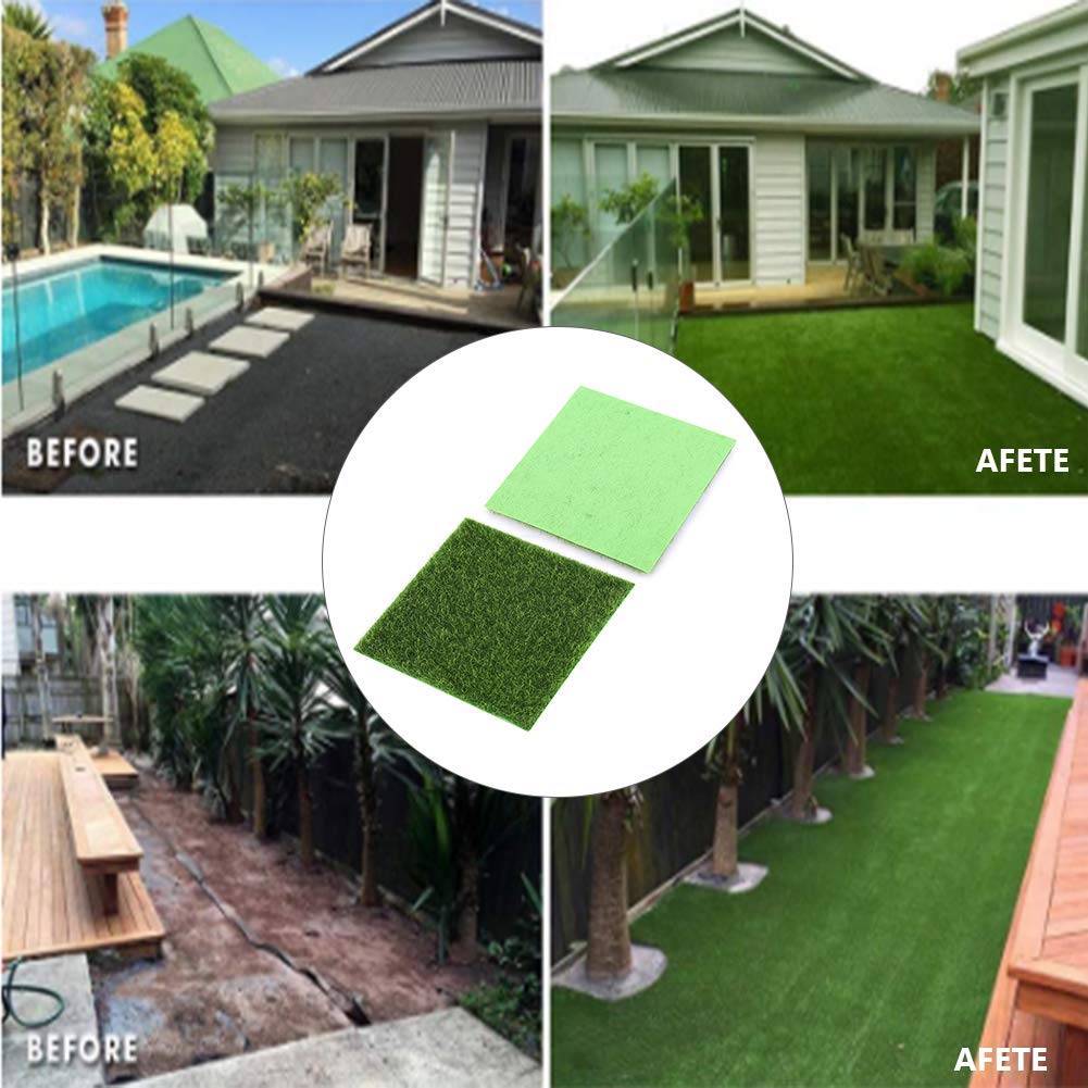 thumbnail: Casa Pura Evergreen Grastapijt – Kunstgras Met Drainagenoppen, 1,33 X 3,50 M, UV-bestendig En Waterdoorlatend, Voor Balkon, Terras Of Zwembad [groen]