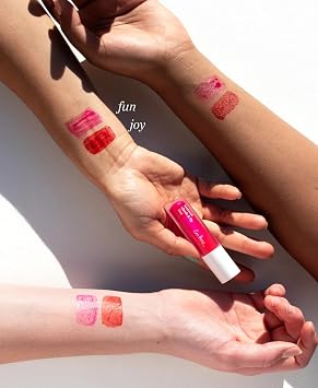 Ere Perez - Natural Beetroot Cheek + Lip Tint | Water-Resistant, Long-Lasting, Hydrating, Vibrant | Blue Agave, Rosehip Oil, Vitamin E | Vegan, Cruelty-Free, Clean Beauty (Fun-Pink)