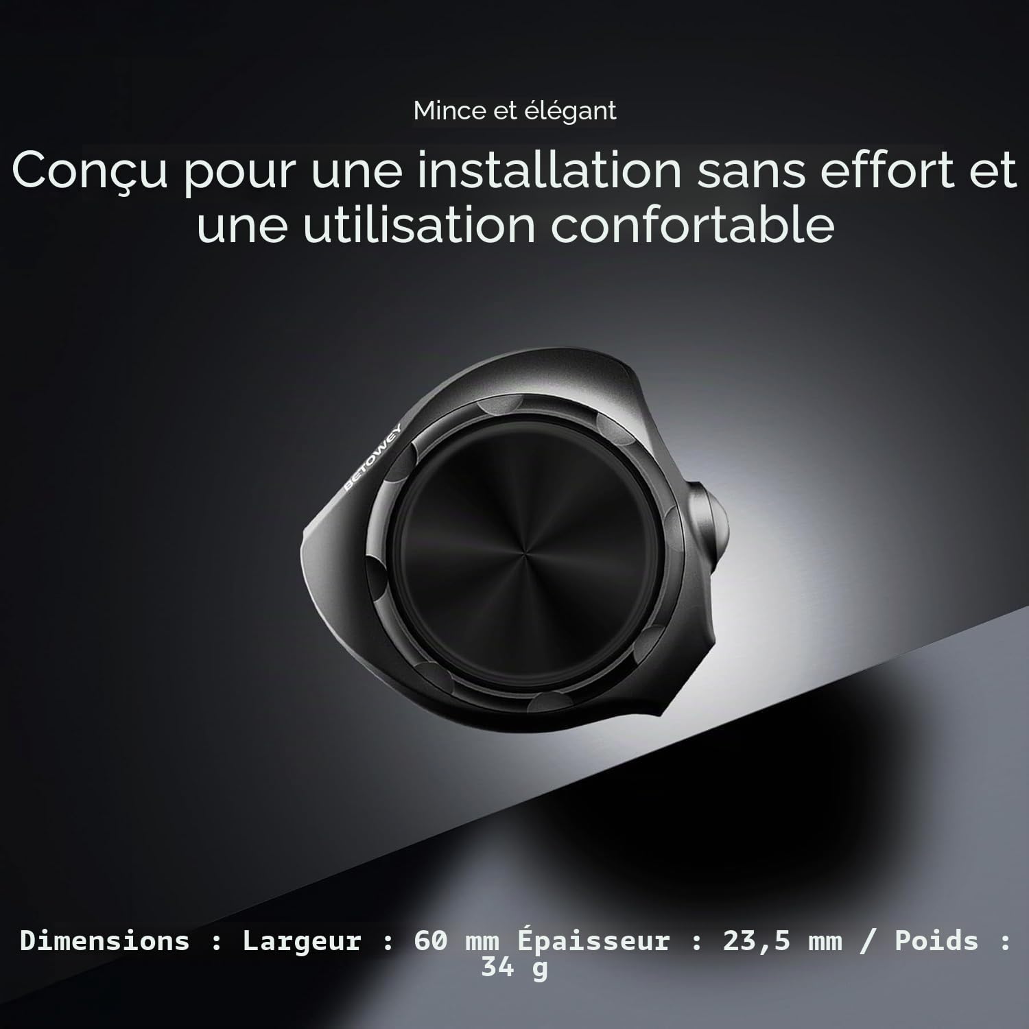 Kit Bluetooth Casque Moto Y3, Intercom Moto pour 2 Personnes avec Étanchéité IP67 et Haut-Parleurs Hi-FI, Idéal pour ATV/Motoneige (2 Pièces)
