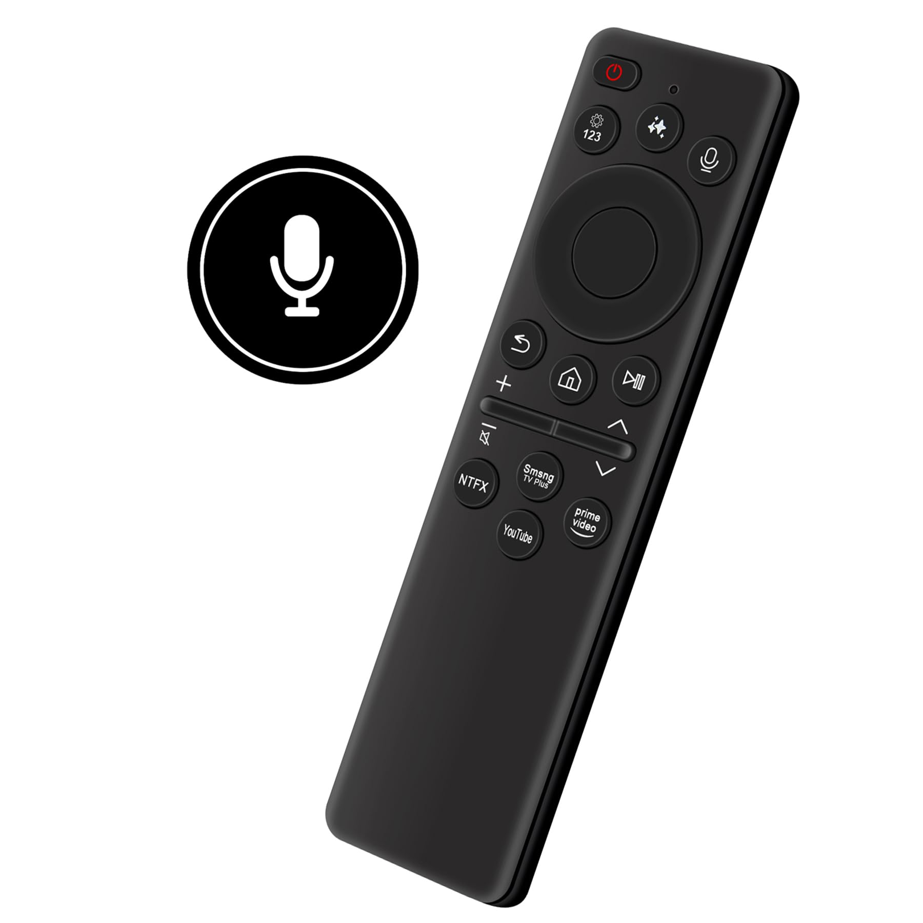 Télécommande vocale de Remplacement BN59-01480L, Fit for 2025 Samsung Q8F QN74F QN990F S91F S93F S94F TV QLED 4K Vision AI Smart TV TQ43Q8FAAUXXC TQ50Q8FAAUXXC TQ55Q8FAAUXXC TQ65Q8FAAUXXC