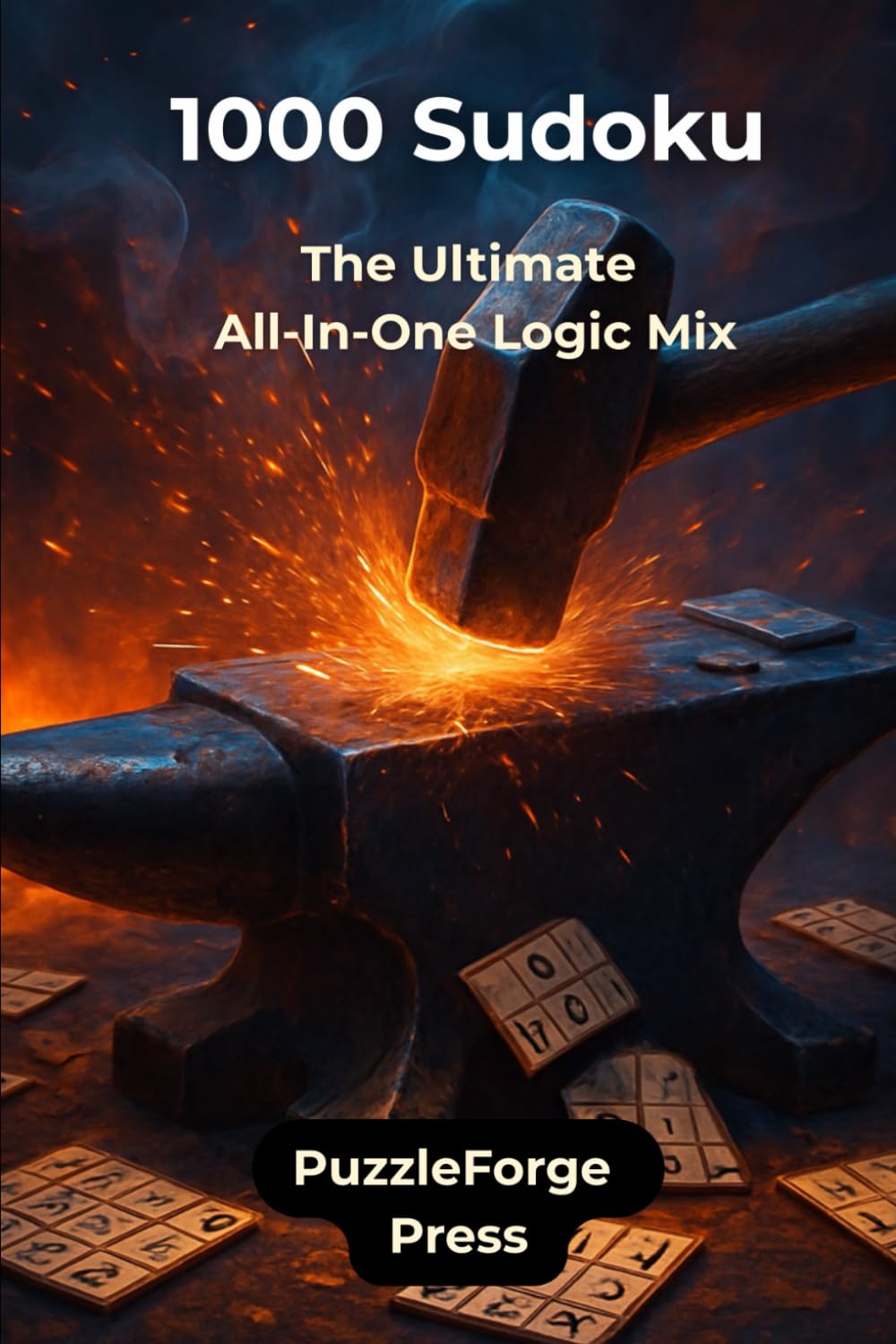 1000 Sudoku: The Ultimate All-In-One Logic Mix (PuzzleForge™ Mixed Sudoku Forge Series – Variety Brain Training Puzzles)