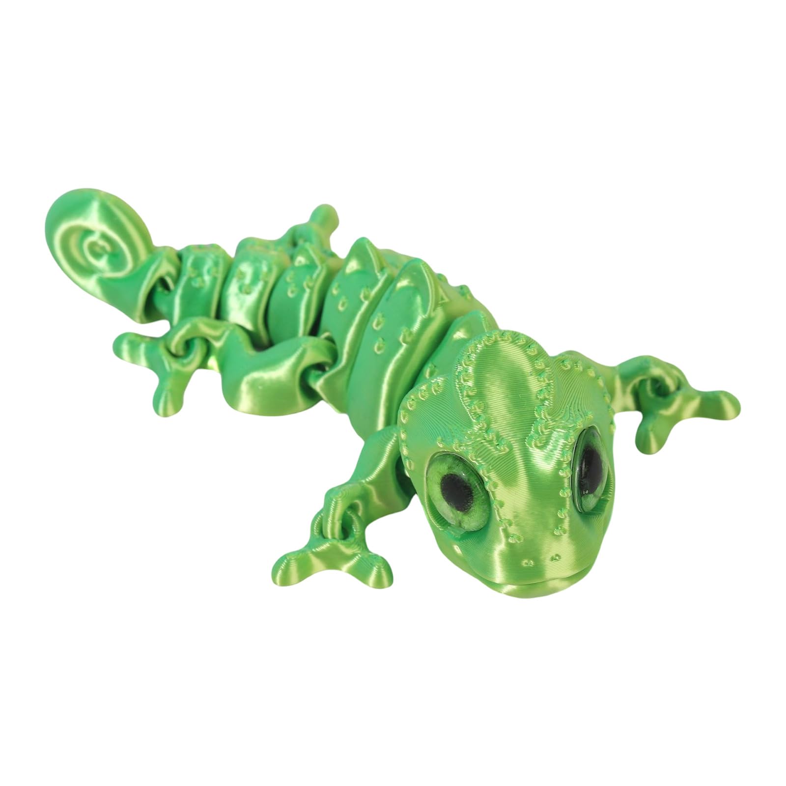 LEIQI Articulated Joints Realistic Reptiles Sculpture with Movable Limb Design Funny Desktop Ornament Home Office Accent