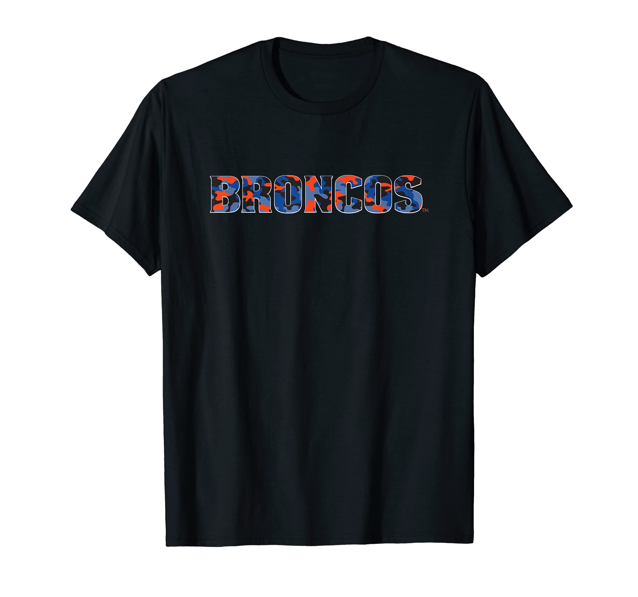 Boise State University BSU Broncos Camo T-Shirt