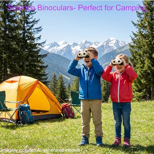 Binoculares infantiles diseño Panda para aventura al aire libre miniatura 3