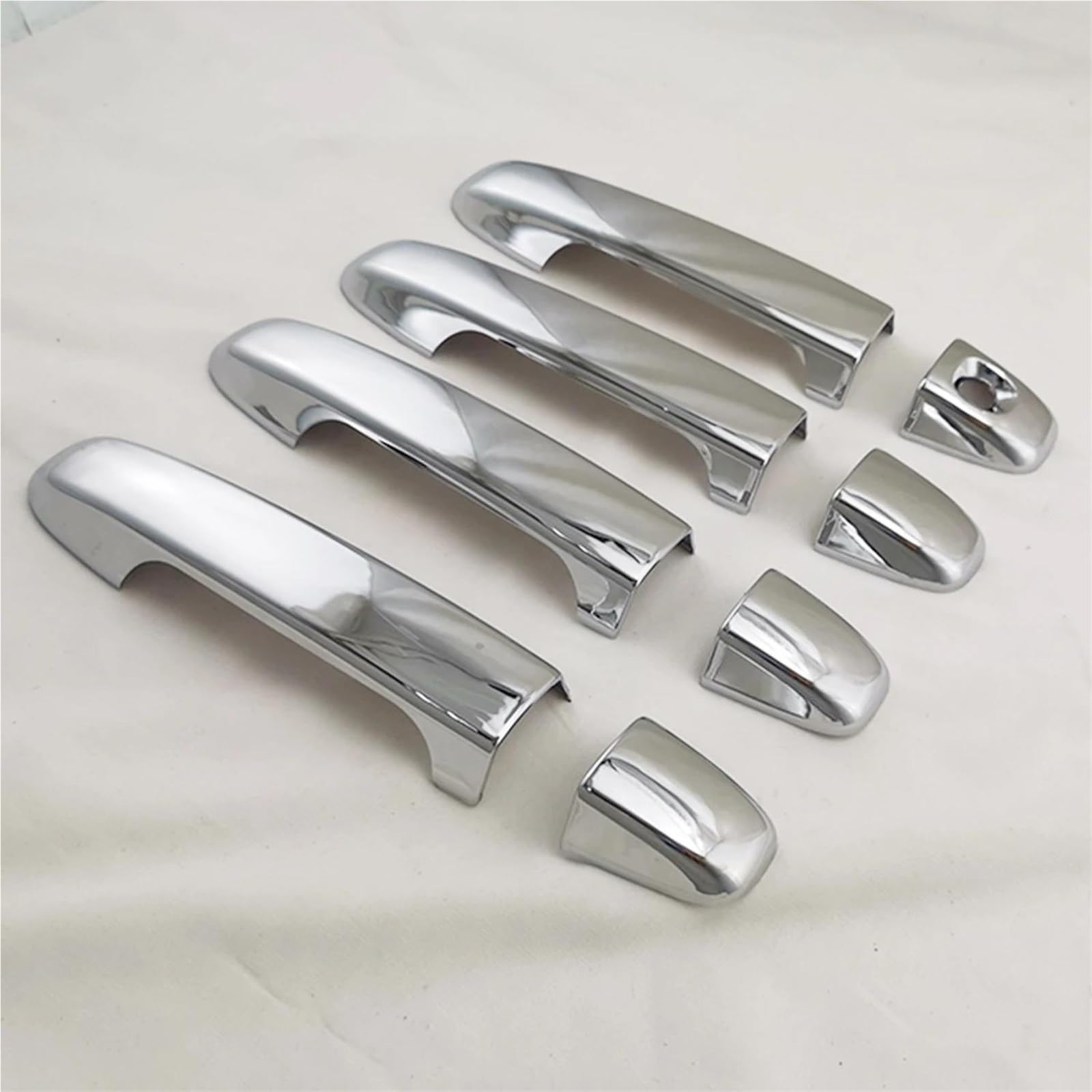Jtwmty Style1 Side Door Parts Car Abs Chrome Accessories For Toyota For Camry 2012-2016 Door Handle Bowl Cover Trim Paste Style(Style1)