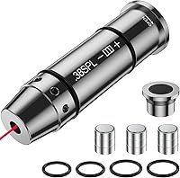 Vista 8 de 9MM/223REM/380ACP/38SPL Laser Training Cartridge Dry Fire Laser Training System Suitable for Dry Fire Practice, Training Cartridge with 3 Set