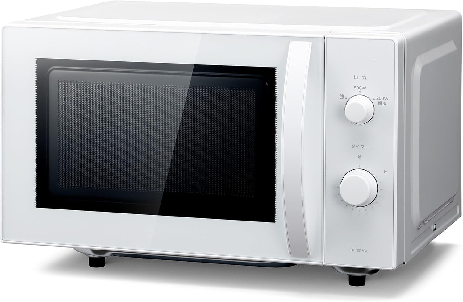 Amazon | 電子レンジ, 17L, フラットテーブル, ダイヤル式