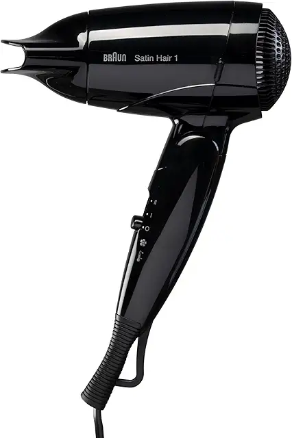 Braun HD 130 Satin Hair Haartrockner - Kompakter Reiseföhn