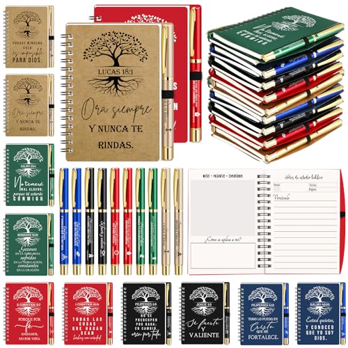 Carnets en vrac versets de la Bible espagnol cadeaux chrétiens