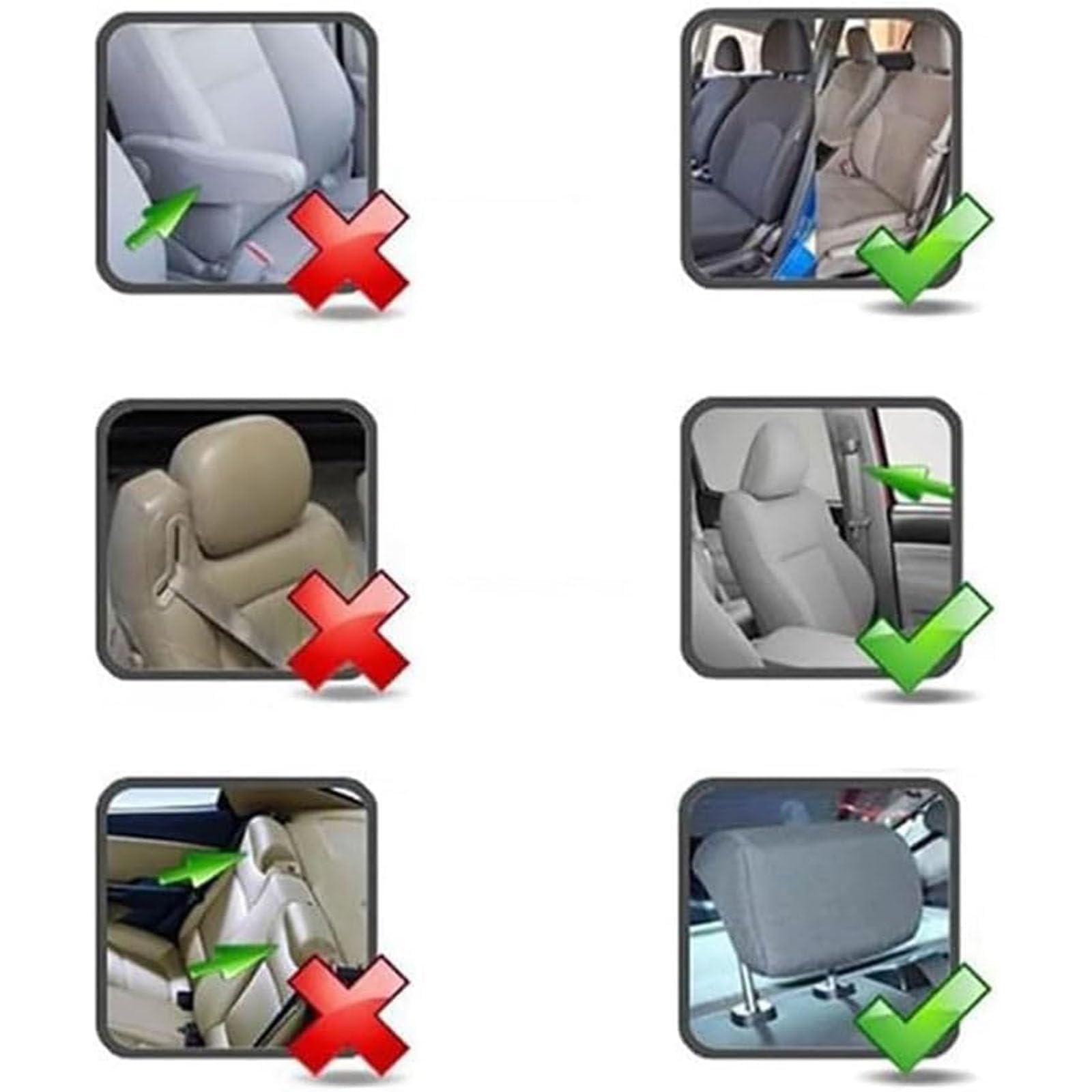 Housses de Siège de Voiture pour Ford Ranger Super Cab/Fo-RD Ranger Double Cab 2006-2024 2025-2026 PU Cuir Imperméable Antidérapant Housses De Siège Interieur Accessoires,B
