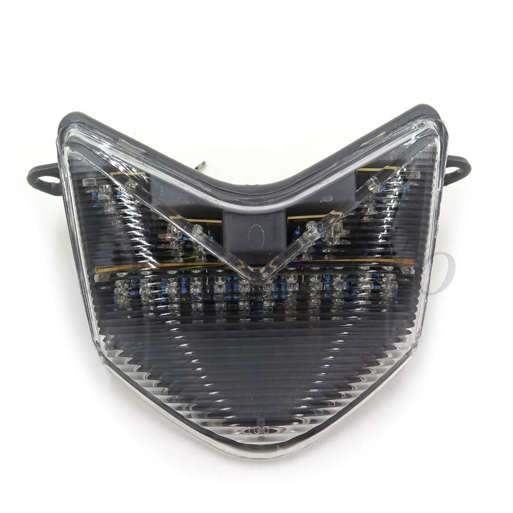 Reᖴa CLEAR NBX- Clear Tail Light Brake Light for 2005 2006 for Kawasaki