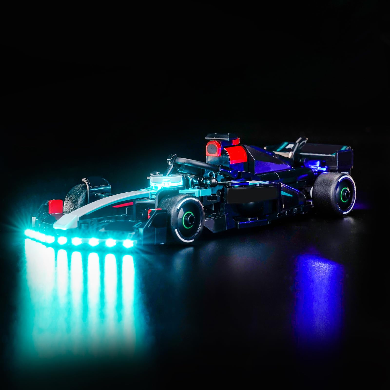 LocoLee Led Light Set Compatible with Lego 77244 Mercedes-AMG F1 W15 Race Car Led Decoration Lighting Kit Compatible with Lego F1 77244 Building Blocks Model,Only Lights Set,No Model