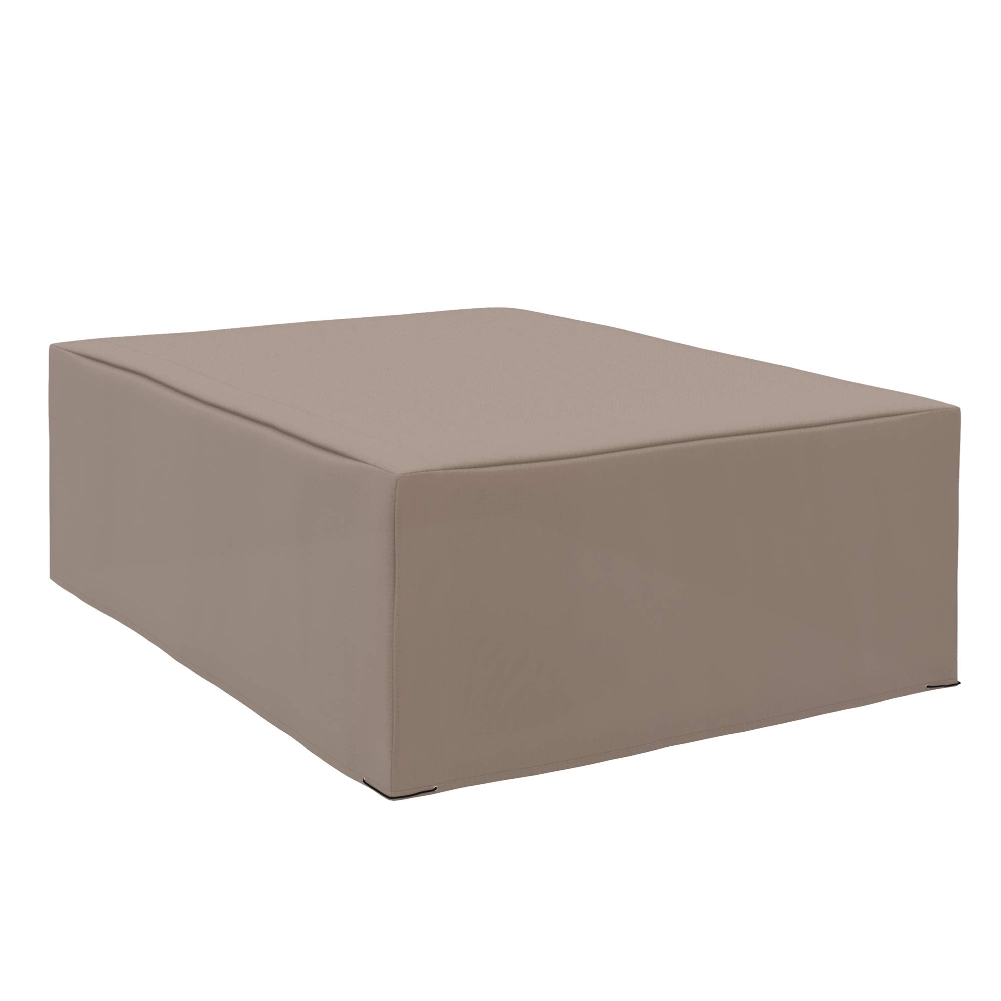 Outsunny 600D Oxford Outdoor Garden Furniture Sofa Set Cover, Waterproof Anti-UV Rattan Sun Lounger Protection Protector Cover, 275L x 205W x 90Hcm, Beige