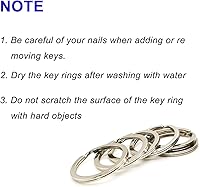 Vista 12 de Llaveros para llavero, llaves de coche, anillo de etiqueta de perro, manualidades