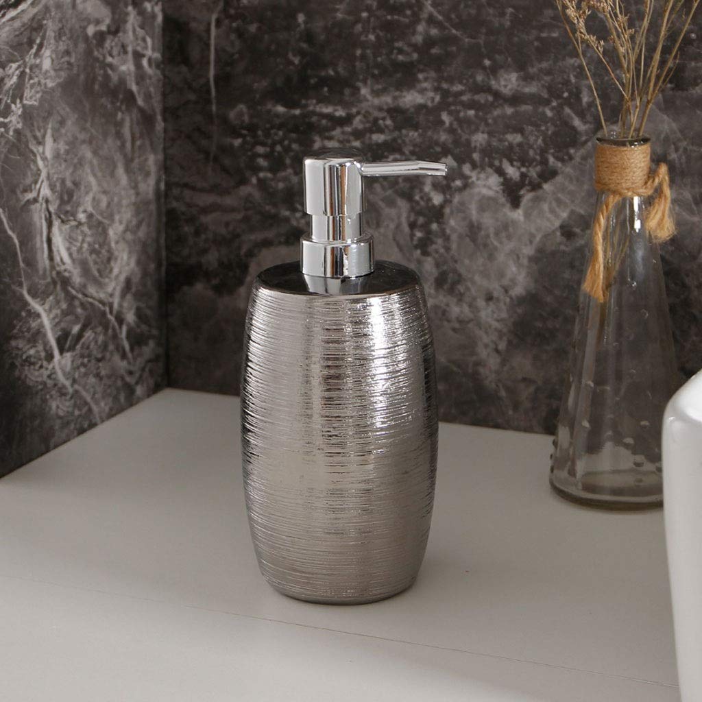 Dispenser per Doccia economici e Facili da Usare per la casa, flacone Manuale per Bagno, WC, Latte Corpo, Shampoo, lozione