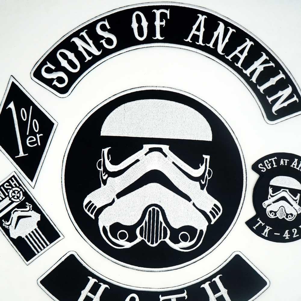 SONS OF ANAKIN HOTH アイロンワッペンフルセット